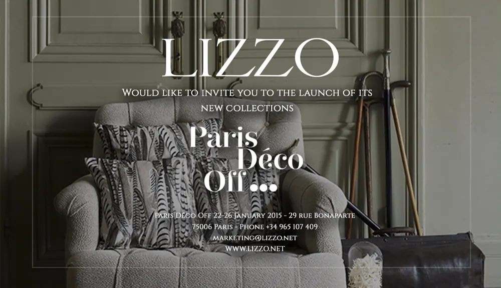 Pieza promocional de Lizzo para Paris Deco Off 2015